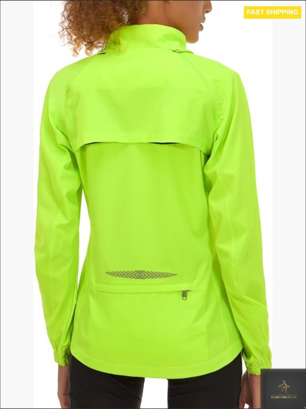 Lightweight Waterproof Cycling Jacket Convertible Vest with Reflective Details